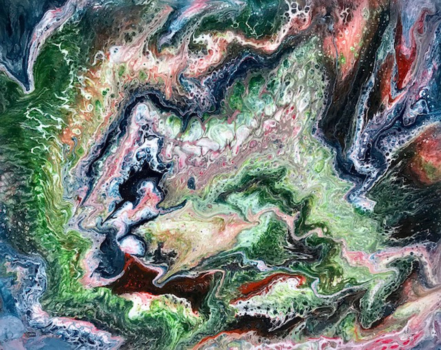 River Birch at Night (and other paintings)